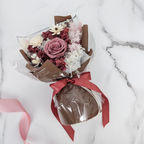 Prémiová kytice v krabičce – EVERGIVE – A Lasting Gesture – Soft Blush