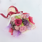 Prémiová kytice v krabičce - EVERGIVE – A Lasting Gesture – Garden Charm