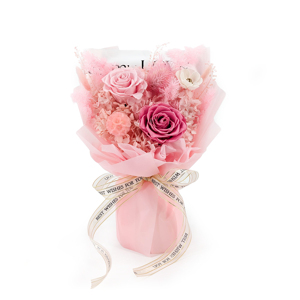 Prémiová kytice v krabici - EVERGIVE – A Lasting Gesture – Rose Grace