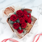 Prémiová kytice v krabičce – EVERGIVE – A Lasting Gesture – Ruby Adore
