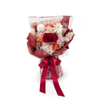 Prémiová kytice v krabičce – EVERGIVE – A Lasting Gesture – Red Blush