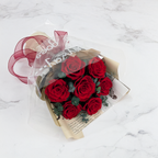 Prémiová kytice v krabičce - EVERGIVE – A Lasting Gesture – Ruby Timeless