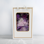 Prémiová kytice v krabici - EVERGIVE – A Lasting Gesture – Violet Grace